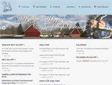 Tablet Screenshot of karupsnygard.com